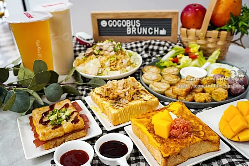 被奶酥耽誤的早午餐店GOGOBUS元氣巴士新品-芒果奶酥、大阪燒奶酥人氣登場!!台中太平早午餐推薦