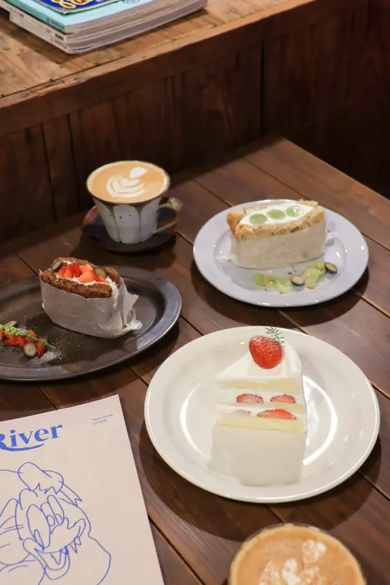 永和咖啡廳新開幕 頂溪手作戚風蛋糕