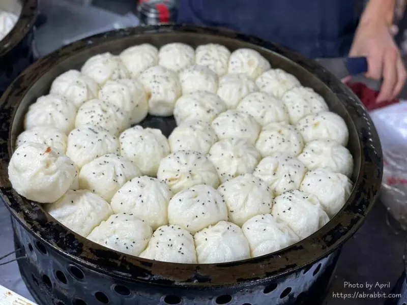 太平新光市場美食-郎港式鮮肉包
