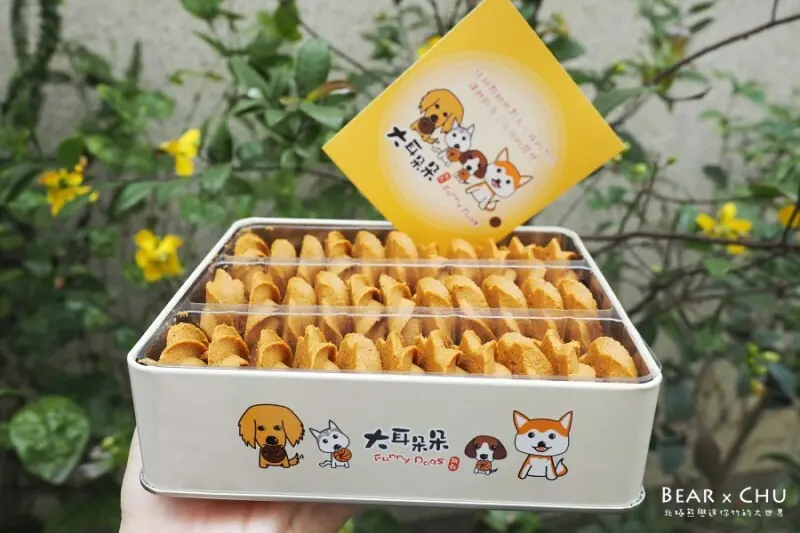 超好吃曲奇餅禮盒推薦｜大耳朵朵紀念曾經的美好・酥鬆脆口感曲奇餅乾超迷人！原味、咖啡、巧克力都美味！