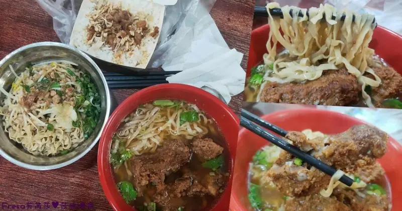 台南麵館【文珍麵館】東山街道超人氣排骨酥＋意麵.新店面超寬闊敞亮│雞滷飯濃香推薦│東山美食