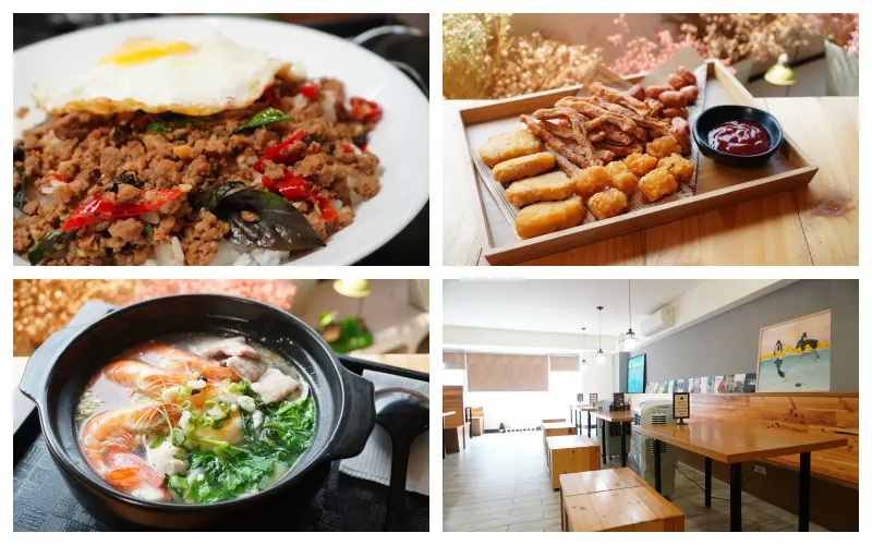 [高雄鍋燒麵推薦] 饞鍋燒- 舒適內用空間真材實料新鮮 x 還有隱藏版必點打拋豬飯/ 炸物拼盤/ 五甲美食推薦/ 保泰路餐廳