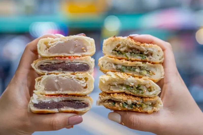 蟹殼黃蔥酥餅 / WalkerLand窩客島整理提供 未經許可不可轉載。