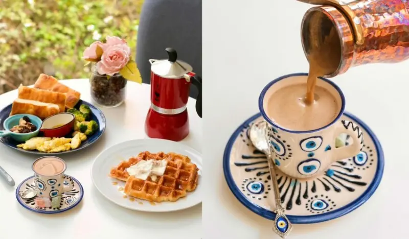 【雲林美食】基因咖啡｜純白建築中的迷人咖啡香氣，還能喝到少見的傳統土耳其咖啡! - 肉依小姐吃什麼