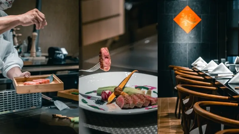 內行人帶路︱內湖商辦大樓裡的高級日式鐵板燒無菜單料理 A5和牛不吃會後悔