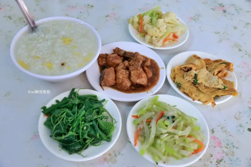 員林明佑早午餐便當員林店｜彰化員林美食推薦番薯粥、清粥小菜近員林電影城周邊美食