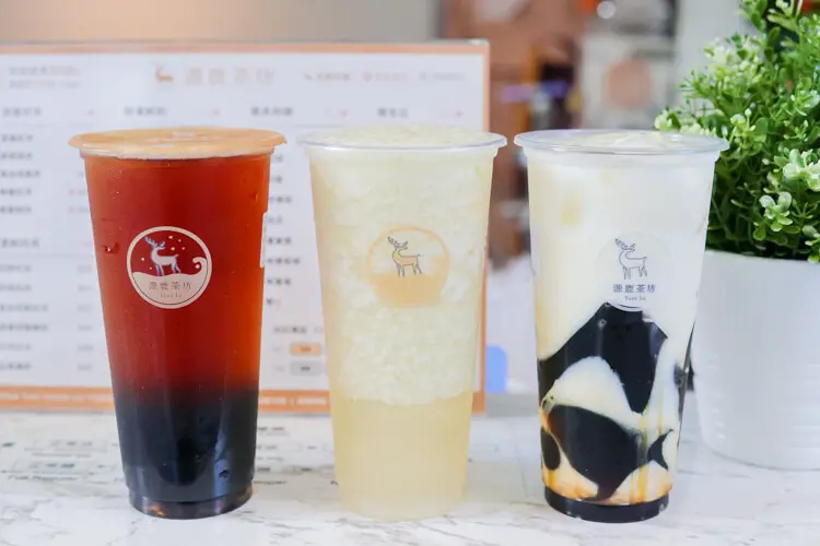 高雄｜源鹿茶坊・大推芭樂檸檬蜜、黑糖仙草鮮奶喝起來