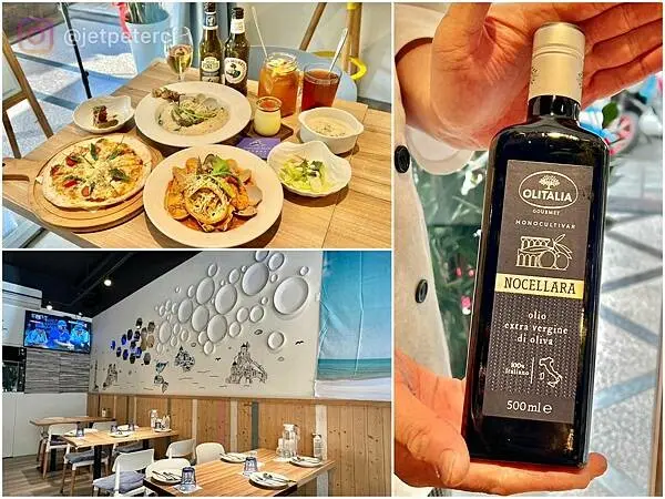 +（中永和義大利麵）海洋義廚～2023新開幕永和美食～燉飯、義大利麵、排餐通通吃起來！不到一個月就擄獲永和人味蕾～海洋義廚菜單 Il mare Italia kitch