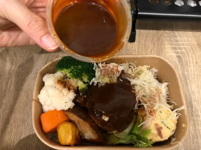 米與多蜜/東興路美食/捷運南京安民站美食/日本菜/漢堡排便當/多蜜醬/明太子