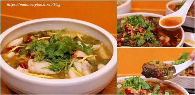 台北美食｜成都滿庭芳川式料理～個人獨享的川式料理，大推酸菜魚、川味水煮牛，小菜也是必點的！