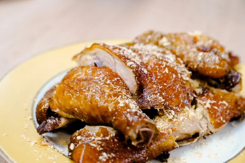 嘉義美食 鳳凰軒簡餐港式料理  嘉義隱藏美味 脆皮雞沒預約吃不到