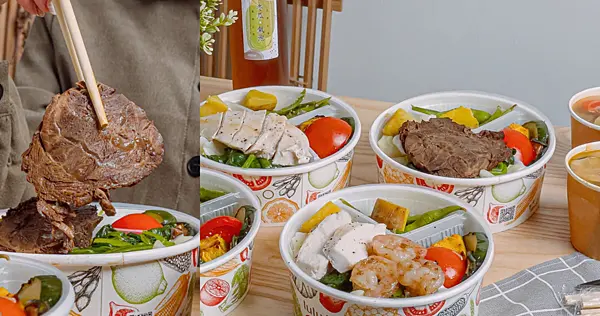 以蒸煮烤、少油、追求食材原味的健康餐盒，多樣主菜選擇，雙連便當推薦 | 【台北 中山區】lulu lin 原型飯包 雙連店