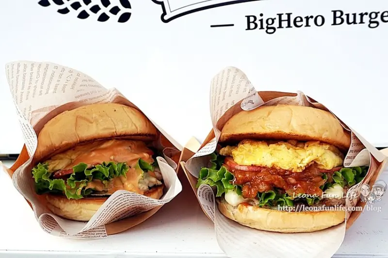 大俠愛吃漢堡包，純肉漢堡排搭配生菜特製醬料超滿足|大俠漢堡包|台中餐車美食|台中太平