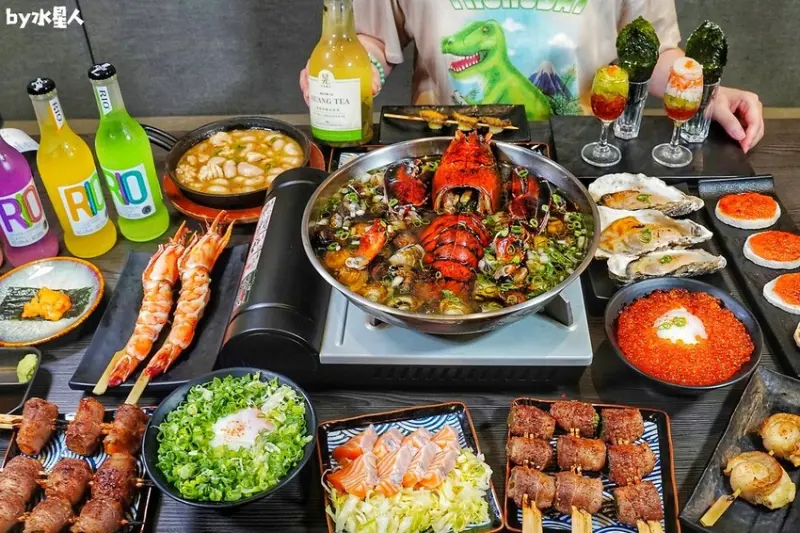 水產批發商開居酒屋！當月壽星免費吃松葉蟹腳，超狂CP值炭烤活體海鮮、龍蝦痛風鍋