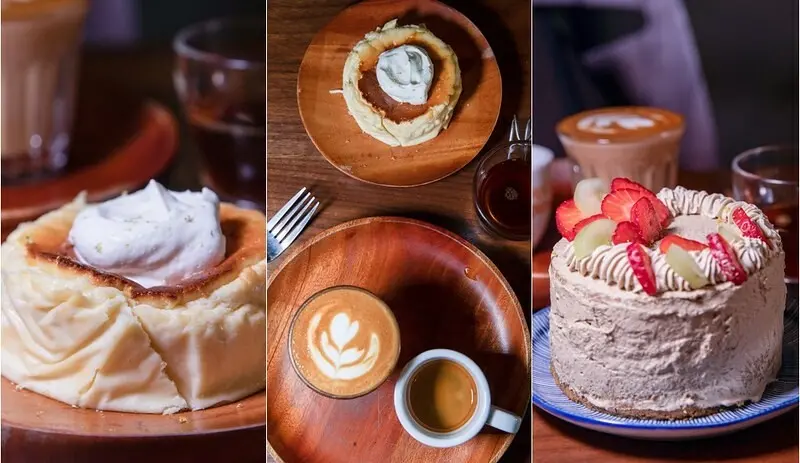 【基隆想入啡啡之十九】赫米斯咖啡.巷深藏不住咖啡香.草莓伯爵茶戚風.巴斯克乳酪蛋糕相隨