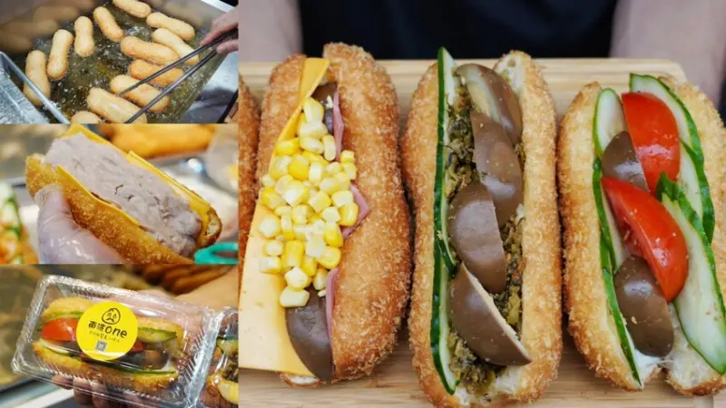 藏在菜市仔的美味三明治！麵團配料自己做，100%現點現炸，麻花圈圈15元起～