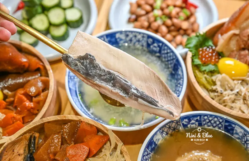 台灣小吃，推薦無刺虱目魚肚飯、大份量Q嫩的豬皮飯 *妮妮布魯