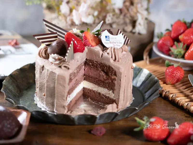 台中 2023 母親節蛋糕 預購｜馥漫麵包花園 FM STATION 期間限定『橡個女孩』濃醇巧克力蛋糕甜蜜過節