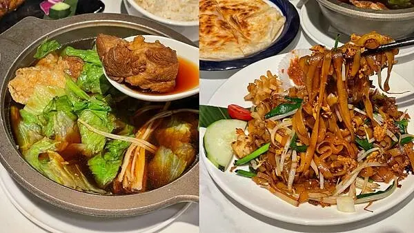 馬來舊台所 ｜三民區美食｜二訪南洋美食炒粿條、肉骨茶｜內用提供兒童座椅｜親子友善餐廳