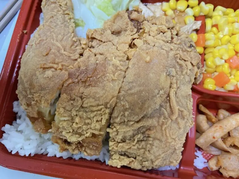 台北中山｜錦州街雞腿王 吃完罪惡感滿滿的脆皮雞腿 | Beauty Update