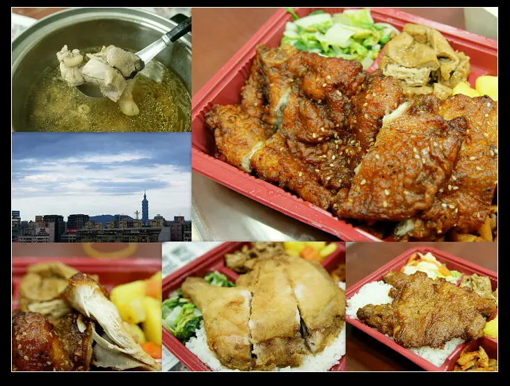 台北美食｜雞腿王餐盒專門店～行天宮捷運站旁錦州街佛心大份量餐盒！必點比臉大炸雞排、台北外送便當推薦