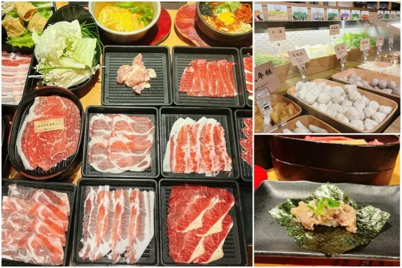 桃園車站新開幕高CP值吃到飽火鍋 —饗和牛鍋物放題，午餐和牛吃到飽只要598！？滿滿的肉不怕你吃根本就是肉