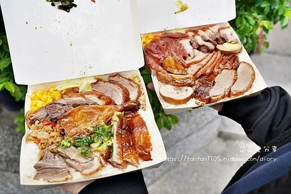 【新店便當】名門燒臘新店店｜無肉不歡便當｜肥瘦任選 加肉自由｜必點脆皮燒肉