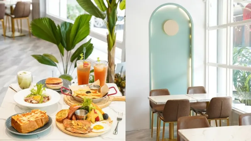 高雄鳳山｜新開幕早午餐裝潢清新有質感/食材新鮮排盤用心的早午餐拼盤有夠澎湃/寵物友善/田野咖啡複合式餐飲