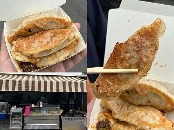 （台南煎餃）甜蜜餐飲屋/精忠三村超強煎餃~隱藏版超大顆手工煎餃！加蒜泥、加辣椒、加醬油更好吃～