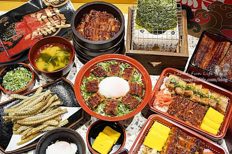 台中三井Lalaport北館美味炭烤鰻魚四吃-大江戶町鰻屋3店進駐北館，鰻魚控小資族必吃超值268元鰻魚飯!