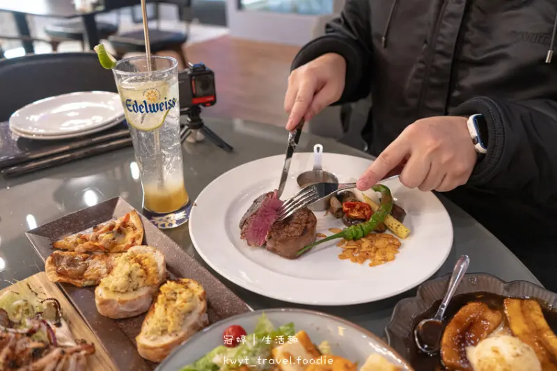 【The BBQ House 高雄南屏店】美式工業風！鼓山美食餐廳推薦，隱藏版極嫩冷藏牛排，高雄約會餐廳+1│菜單