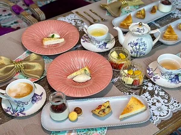 [苗栗南庄美食] 格拉斯行館下午茶 歐式華麗教堂 無菜單法式甜點下午茶 居然只要$450！@蛋寶趴趴go