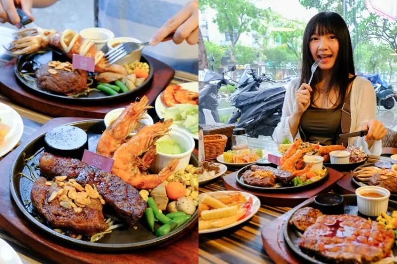 台南牛排「牛室炙燒牛排」平日只要$299元的自助吧吃到飽！披薩、熟食、冰淇淋！