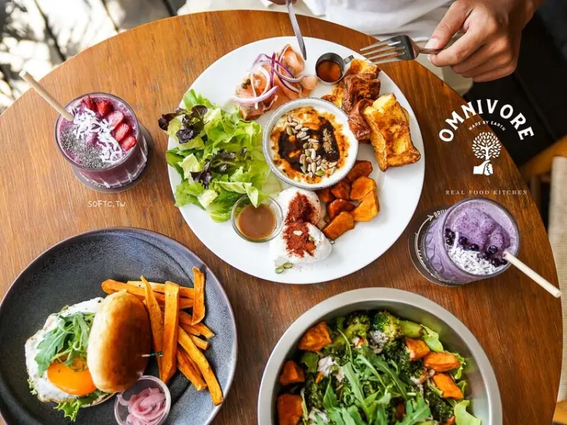 內湖早午餐「OMNIVORE雜食者」健康天然自由配台北早午餐推薦 - 軟西，遊記
