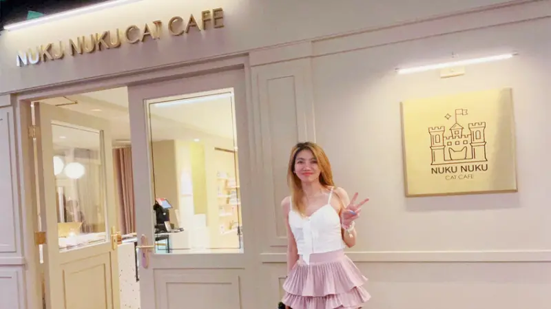 【信義區咖啡廳】NUKUNUKU CAT CAFE貓咪主題咖啡廳，計時摸貓超療癒【台北貓咪咖啡廳】讓心變柔軟的好地方！台北貓咪中途之家，愛貓人士請進！信義區ATT必逛！有菜單