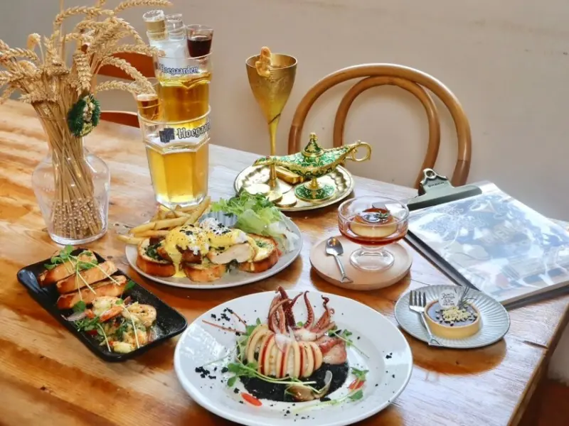 呼嚕小酒館|木柵政治大學周邊隱藏版寶藏餐酒館！森林系環境和好吃的餐點調酒，政大生聚餐首選 – 艾瑞絲的吃貨日常