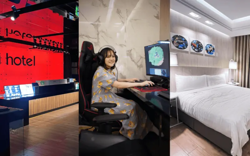 桃園住宿推薦 | i HOTEL電競旅館中壢旗艦館 !時租計費，飲料零食無限暢飲