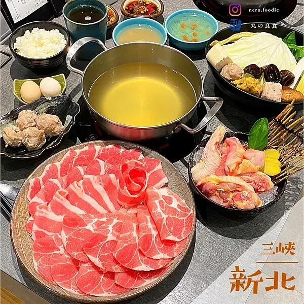 一條雞湯火鍋｜三峽人氣雞湯火鍋推薦 @neru.foodie / 丸の良食