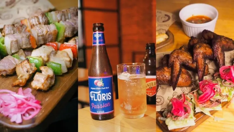 新北板橋柴烤BBQ《橙子美式碳烤餐廳》提供炭烤煙燻料理，及多款世界精釀啤酒｜板橋美式餐酒館