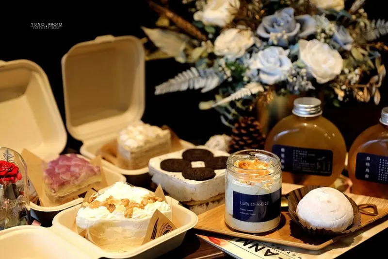 工典甜點｜甜點控快收藏！層層堆疊的千層蛋糕 甜蜜軟綿口感超療癒。菜單價位(台中西區國美館千層蛋糕推薦)