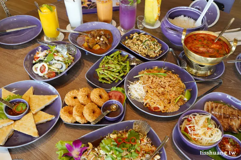 LaLaport北館新開幕，台中人激推的正宗泰式餐廳，米其林推薦必吃!