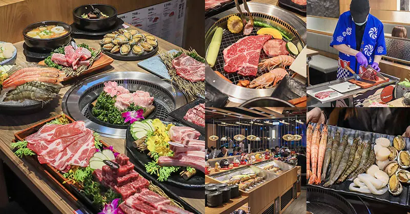 夯下去新潮和牛燒肉新竹店 $598起享新潮燒吧烤物、海尼根、紅酒、精釀啤酒喝到飽升級還有極上雙和牛牛排/菜單/訂位/時間