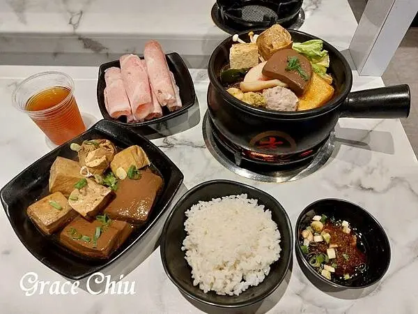 老先覺功夫窯燒鍋(士林中正店)～夠味的招牌麻辣鍋＆入味的豆腐血旺雙拼