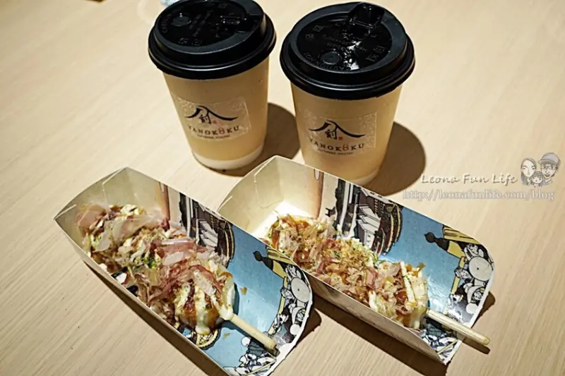 新店報到|北海道美食YANOK8KU 八丿刻台中第一家門市登場，日式大阪燒風味馬鈴薯餅搭配焙茶超對味!