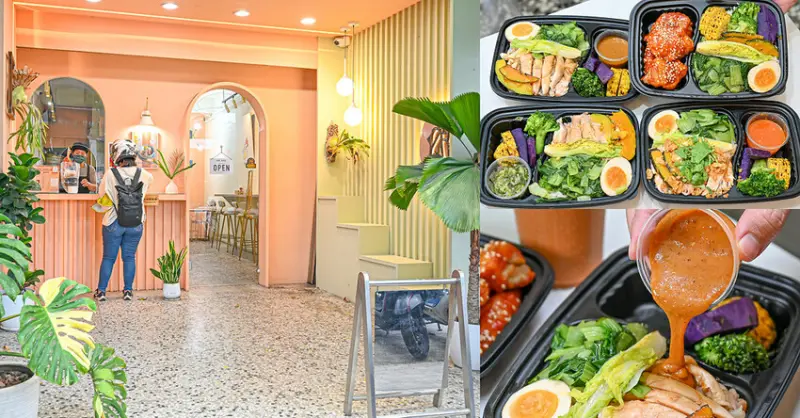 台中便當美食推薦，香麻口水雞、卡滋泰式酸辣雞超開胃 -妮妮布魯