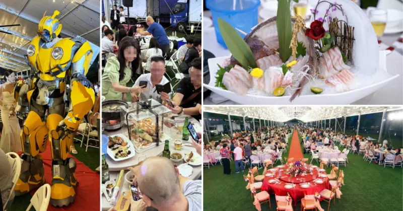 雲林外燴推薦！變形金剛出場護嫁引發騷動，美味創新辦桌料理！