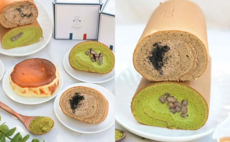 Rich Bear 瑞瑞食研所 ｜網路爆紅秒殺人氣手工甜點，香濃巴斯克+鬆綿芙雲捲一吃就上癮！ - 肉依小姐吃什麼