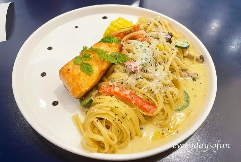 嘉義吃什麼∥三米蘭義大利麵∣中正大學美食，深藏不露的義大利麵，民雄義大利麵，民雄美食推薦