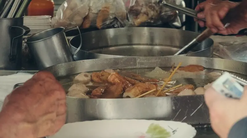 台南市仁德區【台南 歸仁區】86快速道路旁的阿雪黑輪 台南style的下午茶