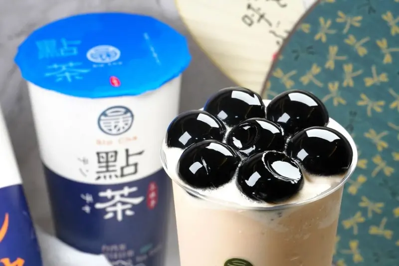 台中手搖飲推薦｜點茶三昧 超巨大彈丸奶茶台中初登場 好喝到想買整杯的茶條也別錯過